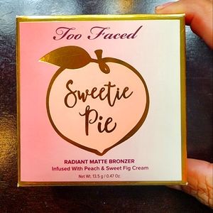 Too Faced Radiant Matte Bronzer Sweetie Pie🍑🥧